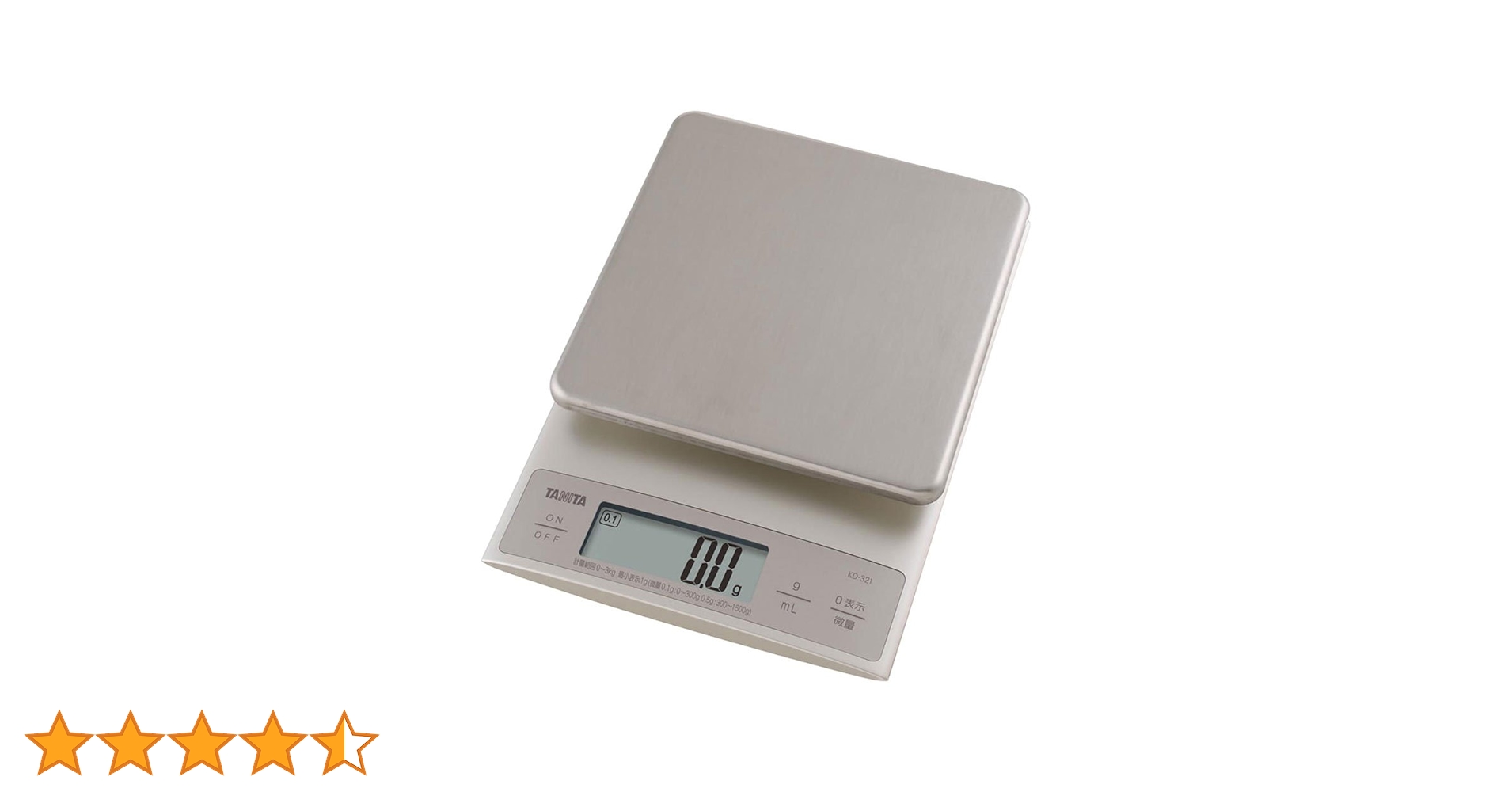 Amazon｜タニタ デジタルクッキングスケール KD-321｜デジタルはかり